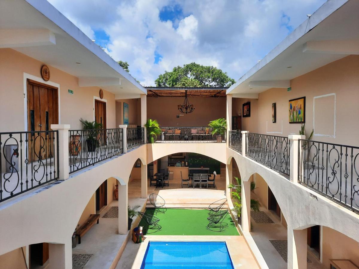 Casa Xanath Hotel Tulum Pueblo Buitenkant foto